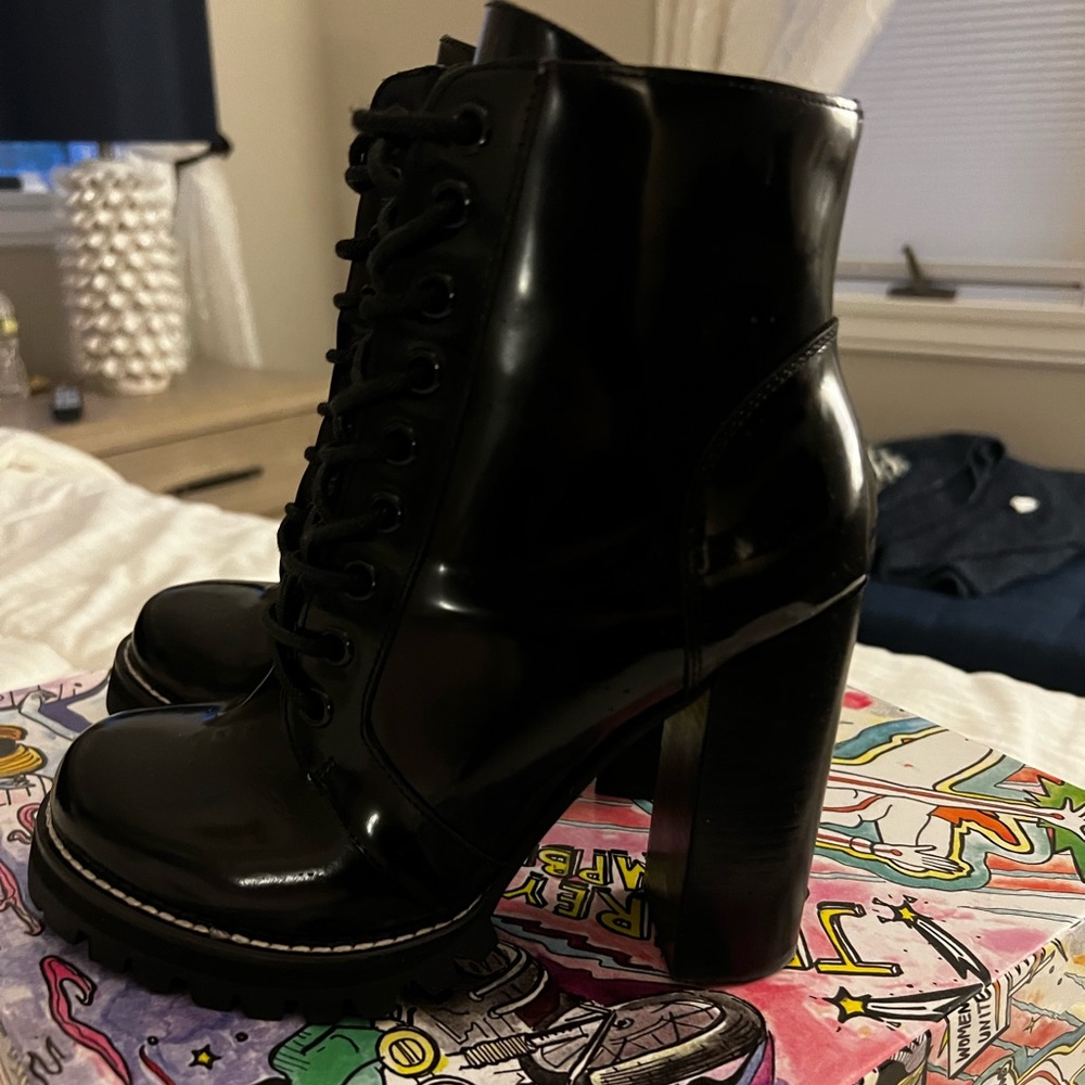Jeffrey Campbell Legion Block Heel Boot - Picture 4 of 4